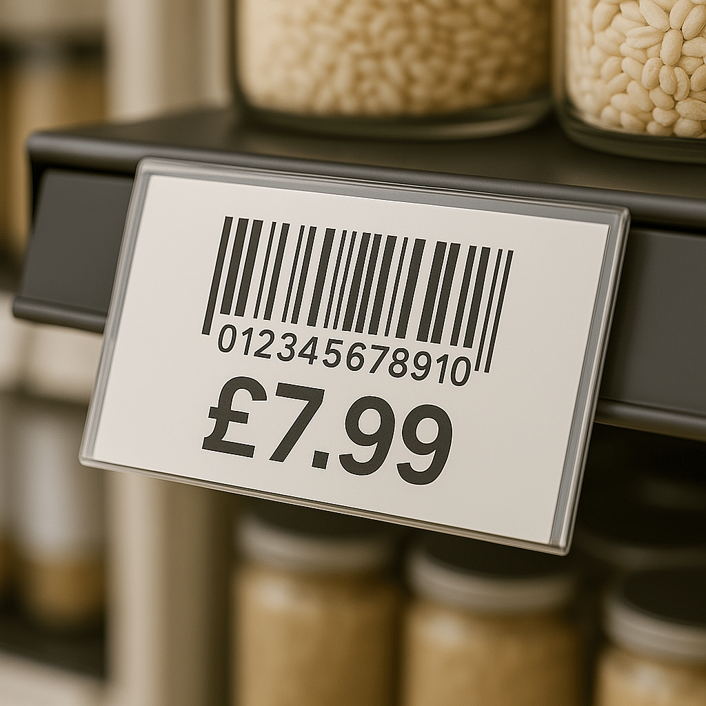 shelf-edge-label